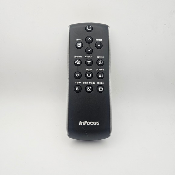 Other - InFocus HW-NAVIGATOR-2 Projector‎ Remote Control Black Silver
